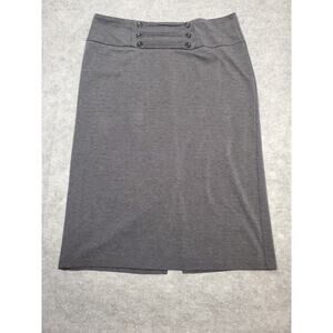 Cato Women's 18/20W Gray Pull On Maxi Skirt